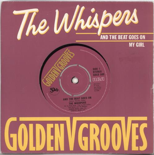 The Whispers And The Beat Goes On 7" vinyl single (7 inch record / 45) UK WHS07AN720646