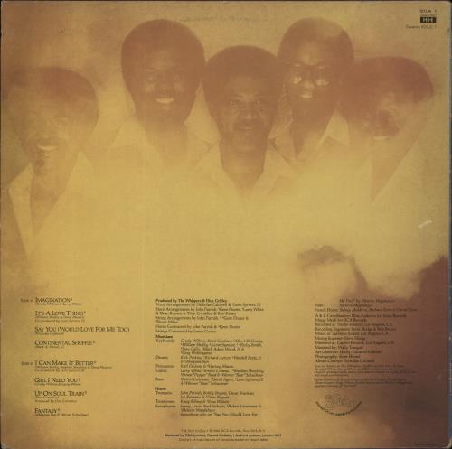 The Whispers Imagination vinyl LP album (LP record) UK WHSLPIM500527