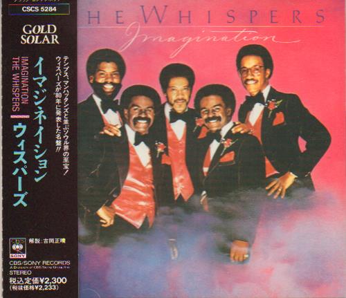 The Whispers Imagination CD album (CDLP) Japanese WHSCDIM673932