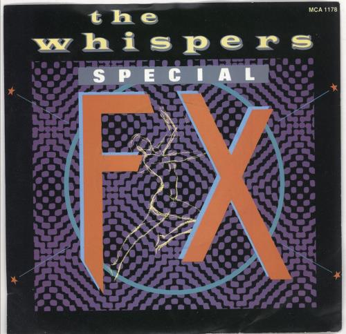 The Whispers Special FX 7" vinyl single (7 inch record / 45) UK WHS07SP725842