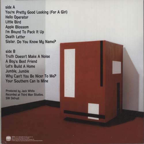 The White Stripes De Stijl - 13" SXSW Edition vinyl LP album (LP record) US WSTLPDE660212