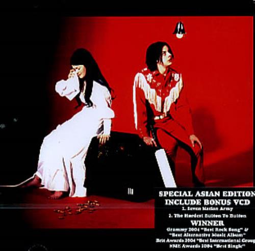 The White Stripes Elephant 2 CD album set (Double CD) Singapore WST2CEL290726