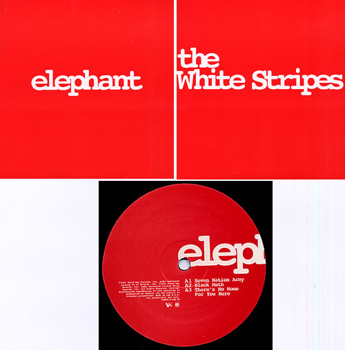 The White Stripes Elephant 2-LP vinyl record set (Double LP Album) US WST2LEL334643