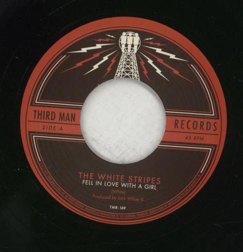 The White Stripes Fell In Love With A Girl 7" vinyl single (7 inch record / 45) US WST07FE716310
