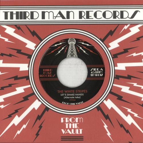 The White Stripes Let's Shake Hands (Alternate Take) 7" vinyl single (7 inch record / 45) US WST07LE864342