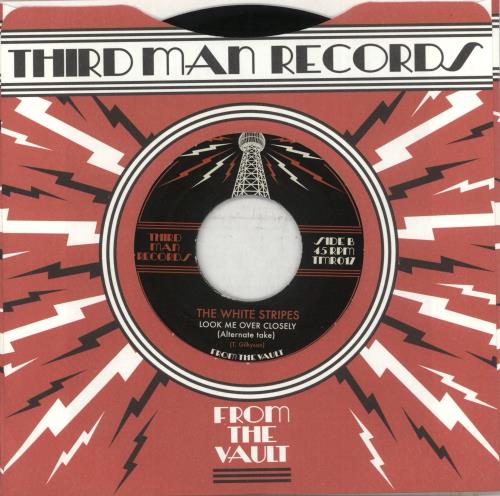 The White Stripes Let's Shake Hands (Alternate Take) 7" vinyl single (7 inch record / 45) US WST07LE864342