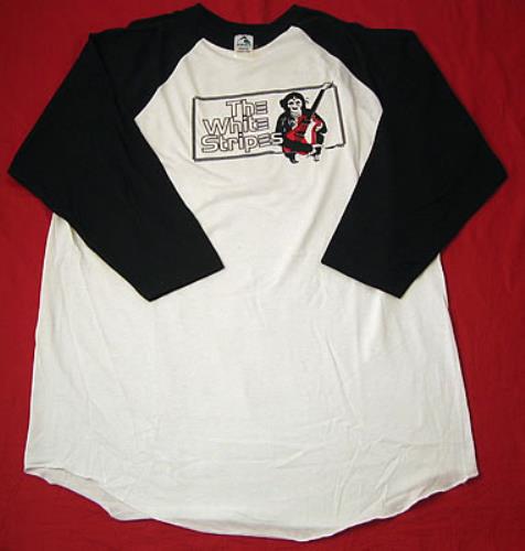 The White Stripes Monkey Baseball Shirt - XL t-shirt US WSTTSMO382285