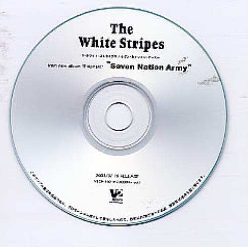 The White Stripes Seven Nation Army CD-R acetate Japanese WSTCRSE244013