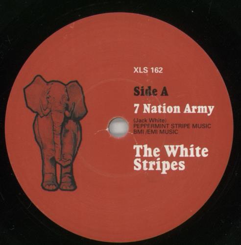 The White Stripes Seven Nation Army 7" vinyl single (7 inch record / 45) UK WST07SE244060
