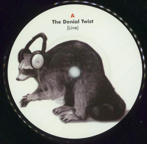 The White Stripes The Denial Twist 7" vinyl single (7 inch record / 45) UK WST07TH341821