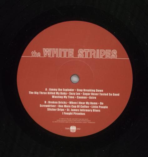 The White Stripes The White Stripes vinyl LP album (LP record) UK WSTLPTH812491