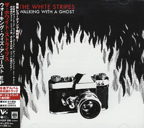 The White Stripes Walking With A Ghost CD album (CDLP) Japanese WSTCDWA358615