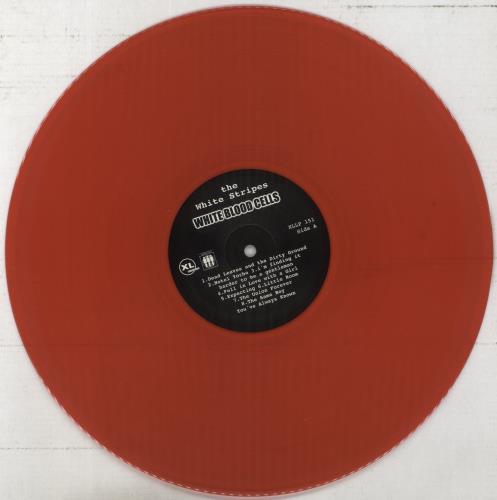The White Stripes White Blood Cells - 1st - Red Vinyl - VG vinyl LP album (LP record) UK WSTLPWH861266