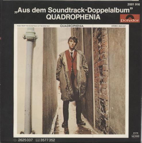 The Who 5:15 [Five Fifteen] + Sleeve 7" vinyl single (7 inch record / 45) German WHO07FI784702