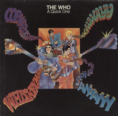 The Who A Quick One vinyl LP album (LP record) UK WHOLPAQ210979