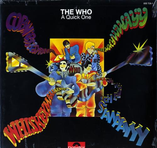 The Who A Quick One vinyl LP album (LP record) European WHOLPAQ354514