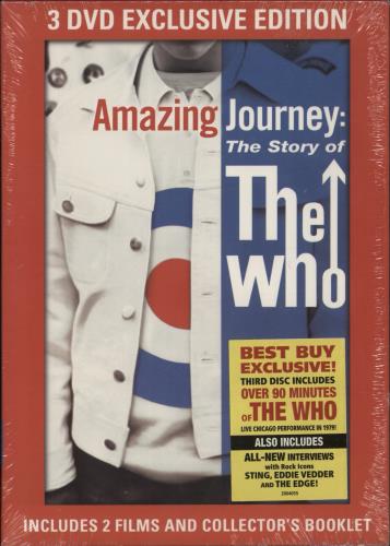 The Who Amazing Journey: The Story Of The Who - Shrink DVD US WHODDAM876487