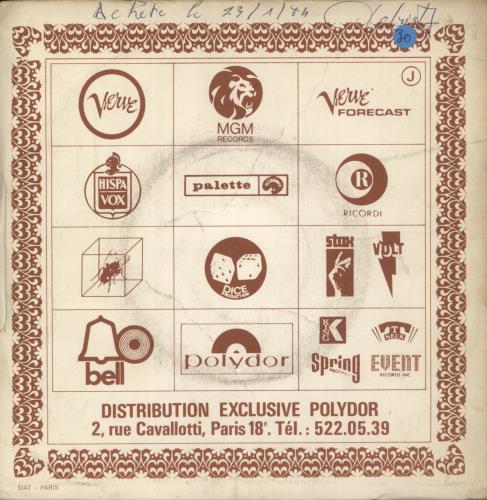 The Who Behind Blue Eyes 7" vinyl single (7 inch record / 45) French WHO07BE875957