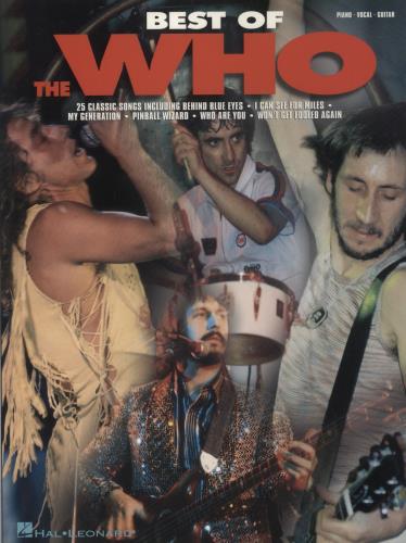 The Who Best Of The Who book US WHOBKBE876933