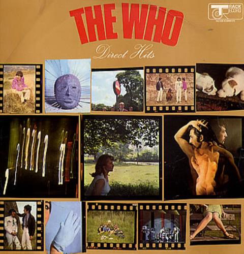 The Who Direct Hits - VG vinyl LP album (LP record) UK WHOLPDI298774