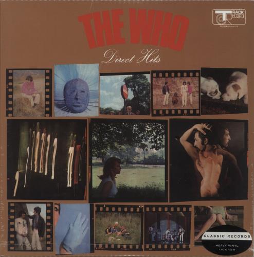The Who Direct Hits vinyl LP album (LP record) US WHOLPDI367316