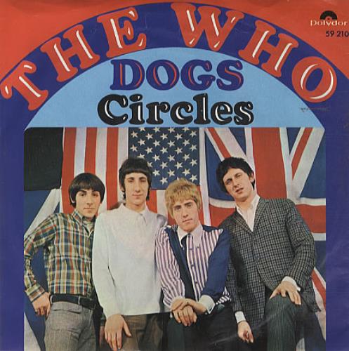 The Who Dogs 7" vinyl single (7 inch record / 45) German WHO07DO344079