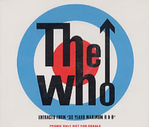 The Who Extracts From - Withdrawn CD album (CDLP) UK WHOCDEX29907