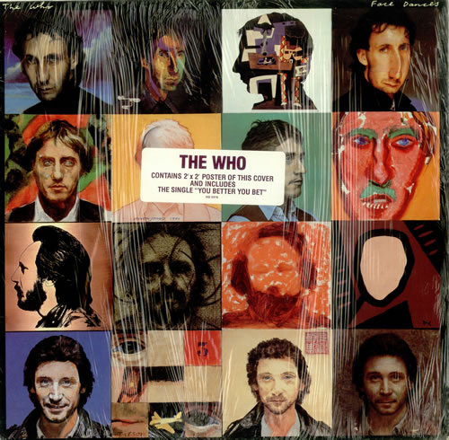 The Who Face Dances - sealed vinyl LP album (LP record) US WHOLPFA441322