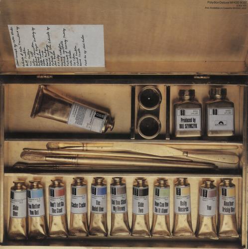 The Who Face Dances vinyl LP album (LP record) UK WHOLPFA453938