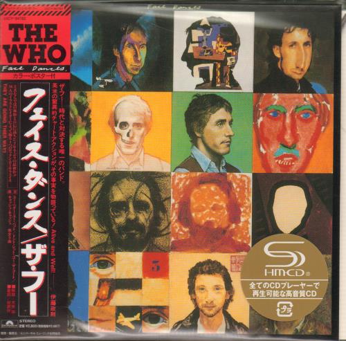 The Who Face Dances SHM CD Japanese WHOHMFA653019