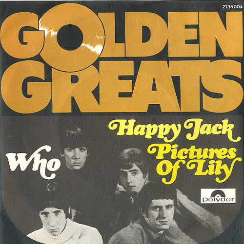 The Who Happy Jack 7" vinyl single (7 inch record / 45) German WHO07HA592878