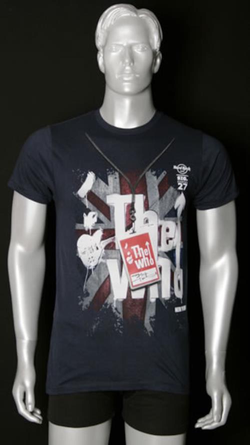 The Who Hard Rock Cafe: Sig. Series 27 - + Pin Badge - Medium t-shirt US WHOTSHA503018