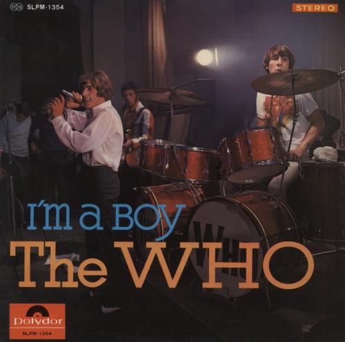 The Who I'm A Boy vinyl LP album (LP record) Japanese WHOLPIM731682