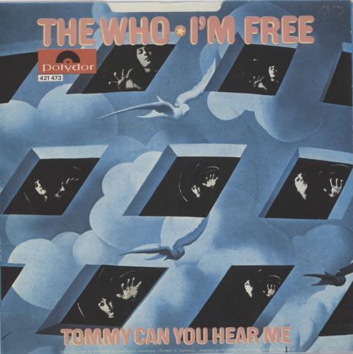 The Who I'm Free 7" vinyl single (7 inch record / 45) French WHO07IM893419