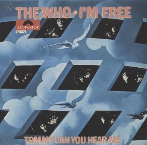 The Who I'm Free 7" vinyl single (7 inch record / 45) French WHO07IM893419