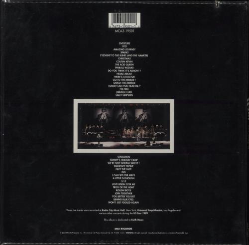 The Who Join Together - 3 LP Box Set/Sealed Vinyl Box Set US WHOVXJO424217