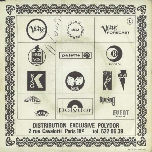 The Who Let's See Action 7" vinyl single (7 inch record / 45) French WHO07LE51385