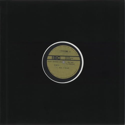 The Who Lifehouse vinyl LP album (LP record) UK WHOLPLI574641