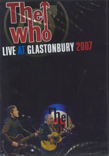 The Who Live At Glastonbury 2007 - Sealed DVD UK WHODDLI804888