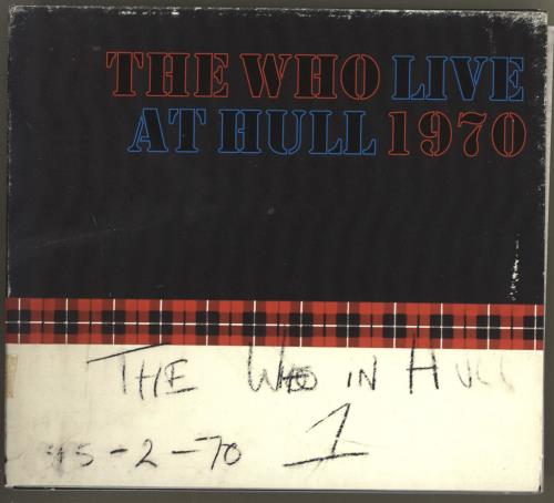 The Who Live At Hull 2 CD album set (Double CD) UK WHO2CLI716594