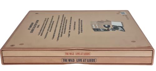 The Who Live At Leeds - 40th Anniversary Ultimate Collectors' Edition box set UK WHOBXLI778442