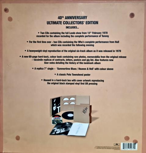 The Who Live At Leeds - 40th Anniversary Ultimate Collectors' Edition box set UK WHOBXLI778442