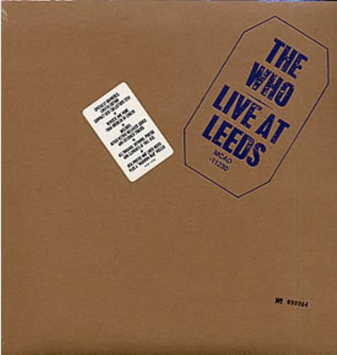 The Who Live At Leeds - Sealed LOW NUMBER CD Album Box Set US WHODXLI263453