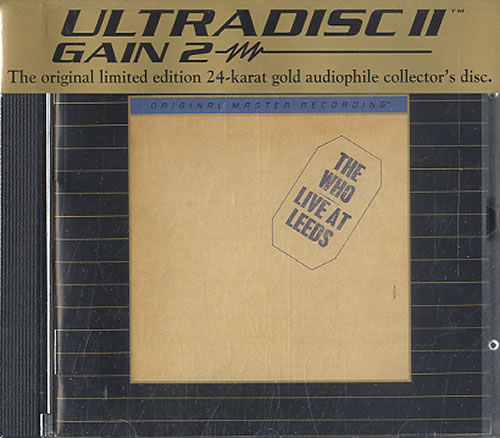 The Who Live At Leeds - Sealed CD album (CDLP) US WHOCDLI527714