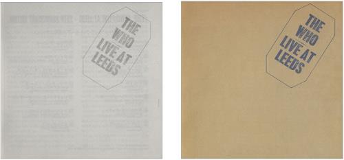 The Who Live At Leeds CD album (CDLP) Japanese WHOCDLI145543
