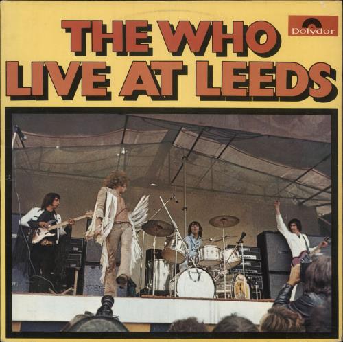 The Who Live At Leeds vinyl LP album (LP record) Brazilian WHOLPLI347545