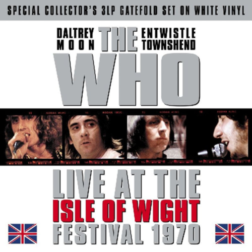 The Who Live At The Isle Of Wight Festival 1970 - White Vinyl + Sealed 3-LP vinyl record set (Triple LP Album) UK WHO3LLI604855