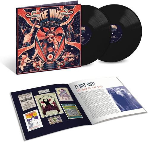 The Who Live At The Oval 1971 - 180 Gram Black Vinyl - Sealed 2-LP vinyl record set (Double LP Album) UK WHO2LLI872264