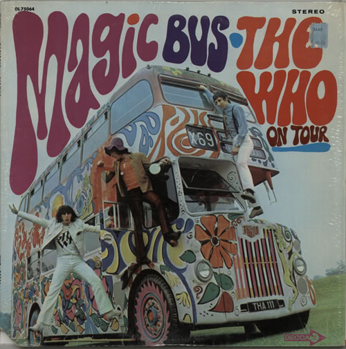 The Who Magic Bus - 1st vinyl LP album (LP record) US WHOLPMA78339