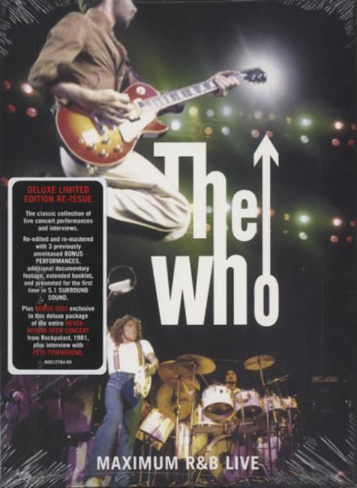 The Who Maximum R&B Live DVD US WHODDMA472941